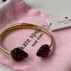 NWT Kate Spade Strawberry Cuff bracelet